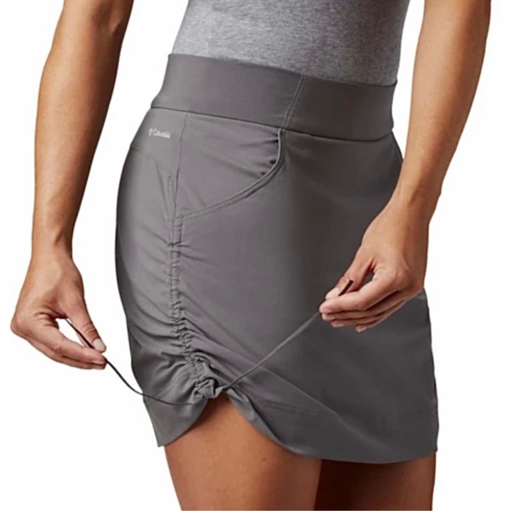 Columbia M Anytime Casual Gray Skort! NEW! - Picture 5 of 16